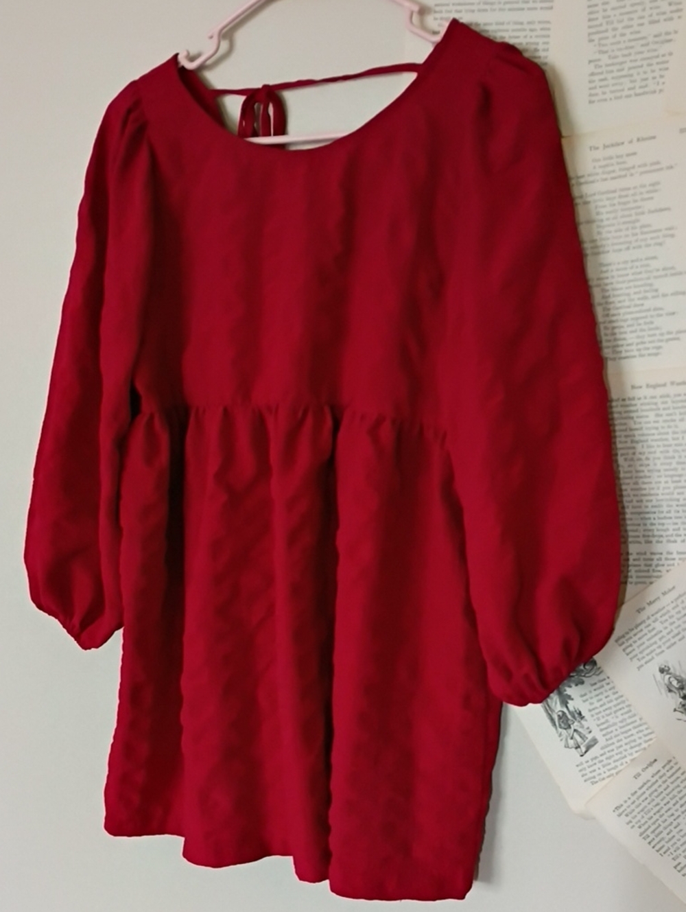 Red Entro Mini Dress Or Tunic